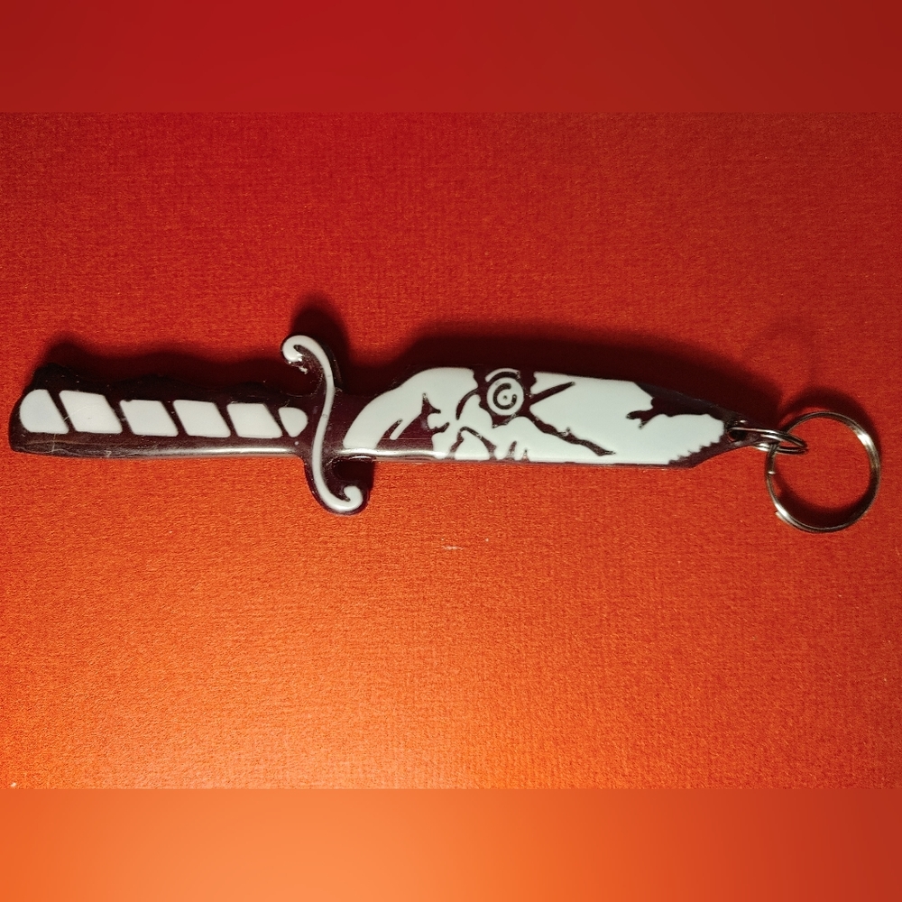 Chucky Horror Resin Keychain